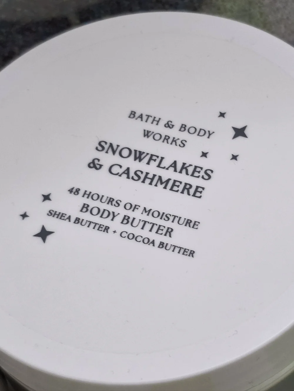 Bath & Body Works Snowflakes & Cashmere Body Butter 6.5oz NEW Rare